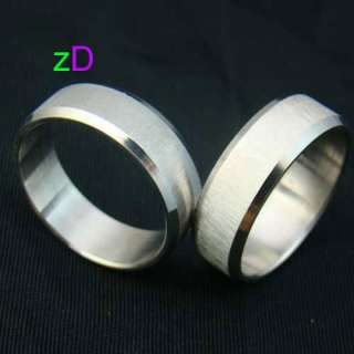 b8819 Size 9 Showy Mens Band Stainless 316L Steel Ring Fashion 