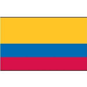 Colombia Flag 5ft x 8ft Nylon