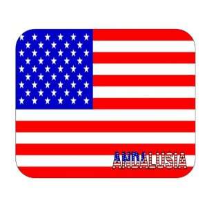  US Flag   Andalusia, Alabama (AL) Mouse Pad Everything 