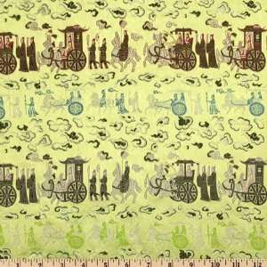  29 Wide Chinese Silk Brocade Parade Moss Fabric By The 