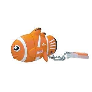 EMTEC Animal Series 4 GB USB 2.0 Flash Drive Clownfish  