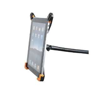  Headrest Car Mount w/ Flexible Arm for iPad 1 & 2   Black 