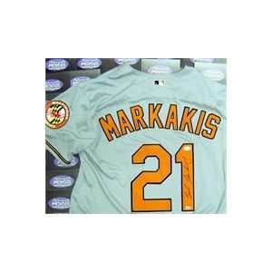  Nick Markakis autographed Baseball Jersey (Baltimore 