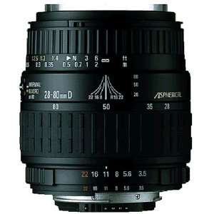  Sigma 28 80mm F3.5 5.6 Aspherical Macro Lens for Sony AF 