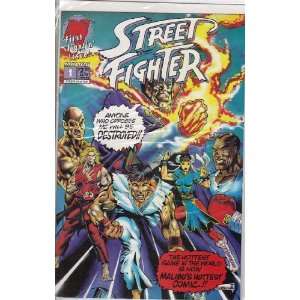  Street Fighter #1 Comic 