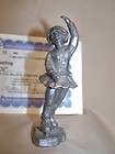 MICHAEL RICKER DOREEN 1980 PEWTER COLLECTIBLE SIGNED NUMBERED COC