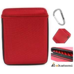  Red iCap Hard Carry Case for 9.7 Le Pan Tablet + An 