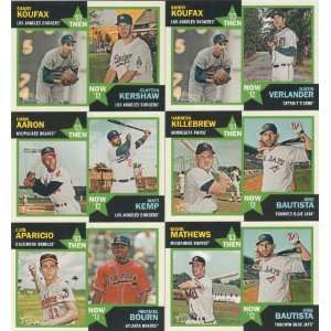  Complete Mint 10 Card Insert Set Including Sandy Koufax and Clayton 