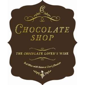  Chocolate Shop Red Wine NV 750ml Grocery & Gourmet Food
