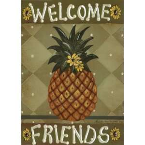  Toland Home Garden 102134 Welcome Friends House Flag 