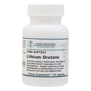 Complementary Prescriptions   Lithium Orotate 4.8 mg 120 