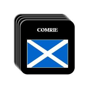  Scotland   COMRIE Set of 4 Mini Mousepad Coasters 
