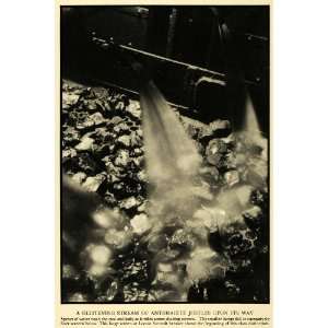  1931 Print Anthracite Coal Mining Locust Summit Lump Mine 