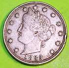 1883 no/cents LIBERTY NICKEL VF SCARCE DATE GREAT COLLE