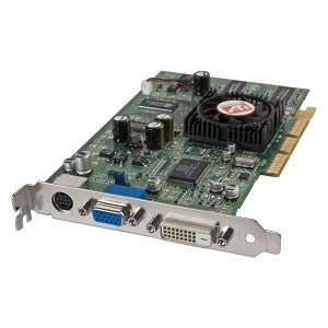  ATI Radeon 9100 64MB DDR AGP DVI/VGA Video Card w/TV Out 