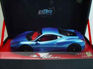 18 BBR Ferrari 458 Italia Met Monaco blue Special Ed. Soldout 48/50 