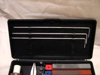 Lansky standard knife sharpening system. Looks to be in good used 