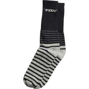  Fox Racing Cement Boots Crew Socks   Small/Medium/Black 