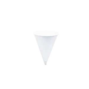  Cone Water Cups   Cold, Paper, Four Ounces, White, 200 Per 