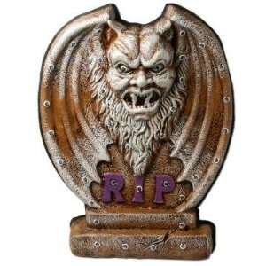  RIP Lighted Tombstone with Gargoyle Toys & Games