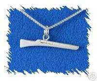Sterling Silver Color Guard Rifle Charm  