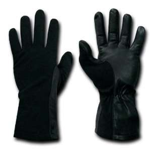  TACTICAL GLOVES Nomex Flight Glove Medium Black 