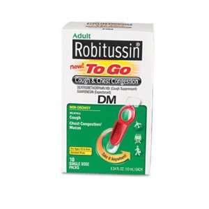    Robitussin To Go Cough & Chest Congestion DM