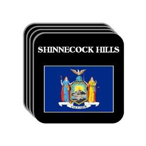 US State Flag   SHINNECOCK HILLS, New York (NY) Set of 4 Mini Mousepad 