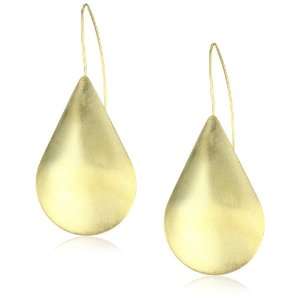  BORA Gold Vermeil Teardrop Pillow Earrings Jewelry