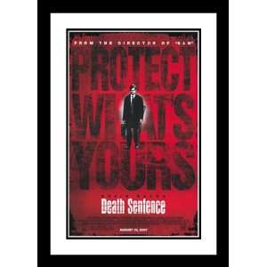  Death Sentence 20x26 Framed and Double Matted Movie Poster 