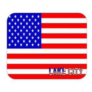  US Flag   Lake City, Florida (FL) Mouse Pad Everything 