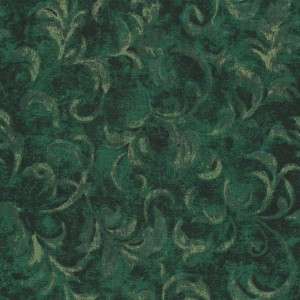 COMPLEMENTS HUNTER GREEN TONAL~ Cotton Quilt Fabric  