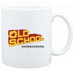  Mug White  OLD SCHOOL Snowboarding  Sports Sports 