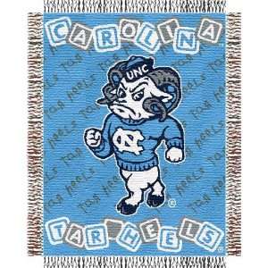    NCAA North Carolina Tar Heels Baby Blanket
