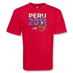  Euro 2012   Peru Copa America 2011 T Shirt Sports 