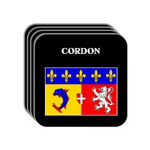  Rhone Alpes   CORDON Set of 4 Mini Mousepad Coasters 