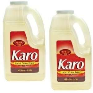 Karo Light Corn Syrup, 128 ounce Pack of 2  Grocery 
