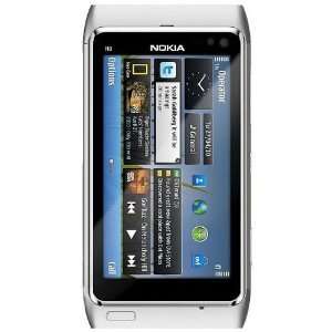  Nokia N8 SILVER WHITE Unlocked Phone Cell Phones 