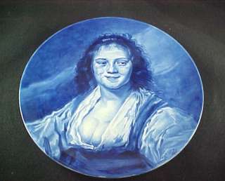 Royal Delft Porceleyne Fles Wall Plate Gypsy Girl  