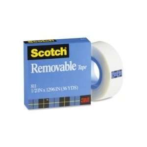  Scotch Paper Tape   Clear   MMM811121296