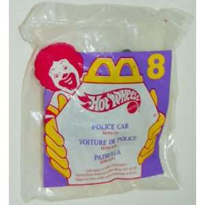  McDonalds   HOT WHEELS #8   Police Car, 1996 Everything 