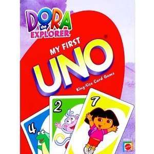  UNO My First Uno   Dora the Explorer Toys & Games