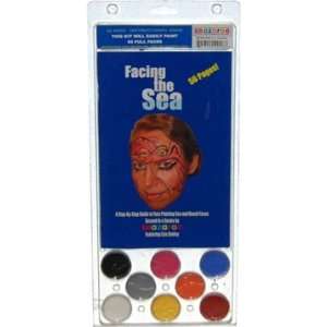  FACING THE SEA   CLAM Snazaroo Face Painting Pallet Toys 