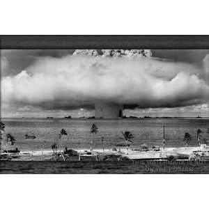  Baker Nuclear Explosion   24x36 Poster 