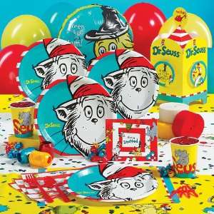   BuySeasons Dr. Seuss Deluxe Party Kit (8 guests) 160754 Toys & Games