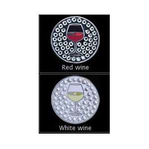   Marker Visor Clips   Wine Glass Red or White Wine