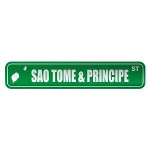  SAO TOME & PRINCIPE ST  STREET SIGN COUNTRY