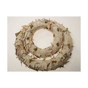  BIRCH BARK WREATH X 2