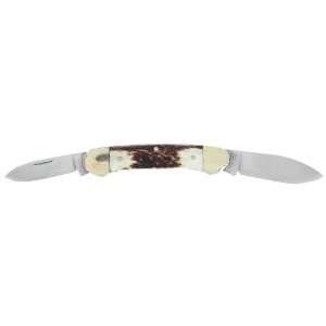  Maxam Canoe Genuine Stag Hndl Kn