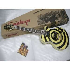  Epiphone By Gibson Zakk Wylde Les Paul Custom Bullseye 